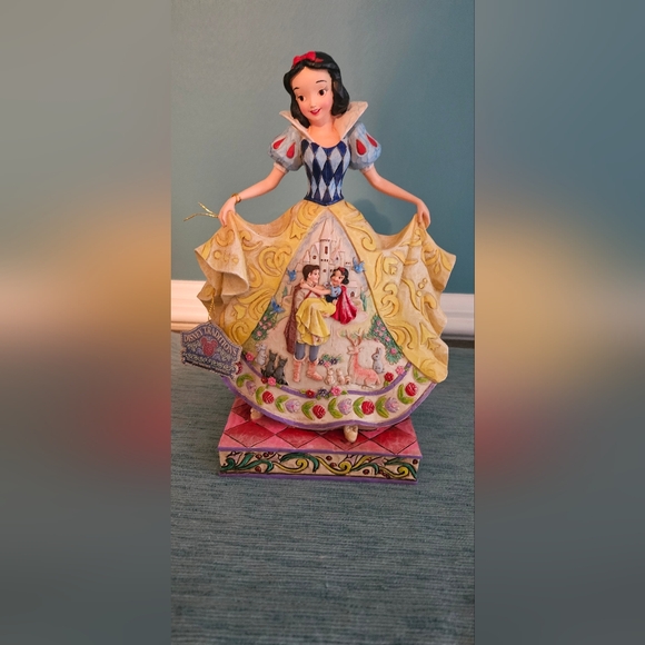 Jim Shore Disney Traditions "Fairest Of Them All" Snow White Figure Figurine NWT - Picture 1 of 4